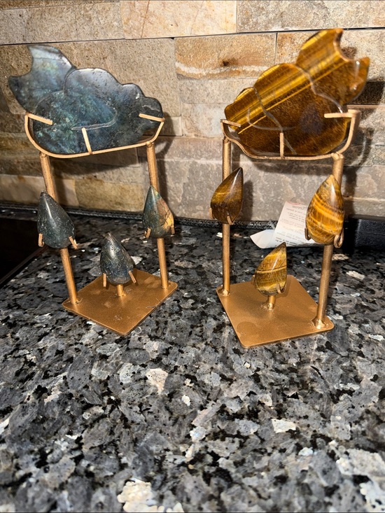 Other - Crystal Cloud and Raindrops Set 7” tall - Price for 1 set